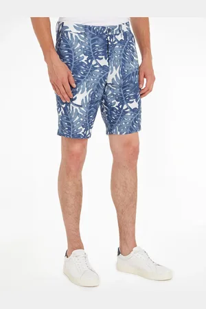 Tommy Hilfiger Short Harlem 100% Lin Fleuri Imprimé36 R