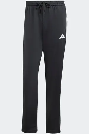 adidas Regular Fit 3-Stripes Tricot Open Hem Track JoggersM Reg