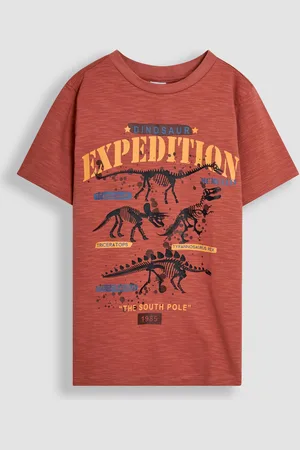 JoJo Maman Bébé Dino Graphic Print T-Shirt122128cm