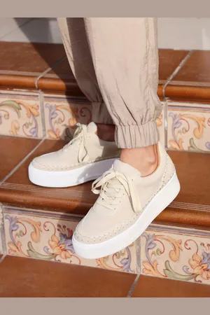 Linzi Baskets Harlem à plateforme en similicuir