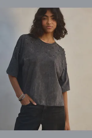 Next 100% Cotton Scatter Sparkle Washed T-Shirt36