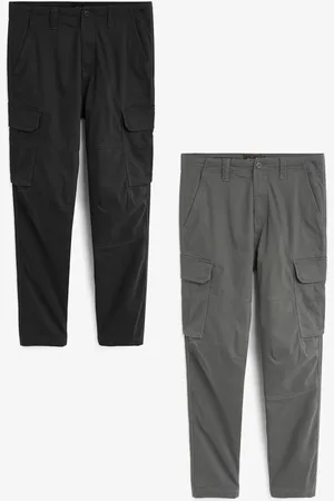 Next Pantalon cargo extensible en coton riche 2 Pack40W x 33L (UK 40 L)
