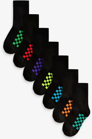 Next Paquet de chaussettes en coton riche 7UK 4-6.5
