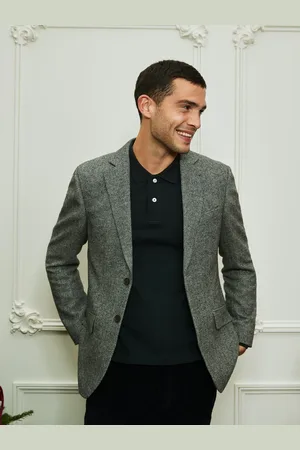 J.Crew Blazer Company en laine Blend chevrons44 R