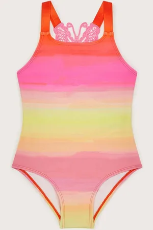 Monsoon Ombré Butterfly Strap Swimsuit110116cm