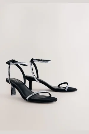 Next Forever Comfort Round Toe Jewel Detail Simple Sandalseu41