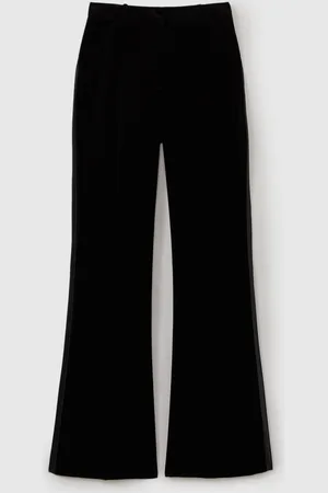 Reiss Parisa Velvet Flared Pantalon de costume34