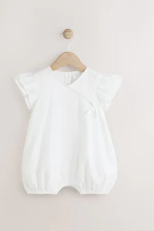 Next 100% Cotton Denim Baby Romper (0mths-2yrs)6874cm