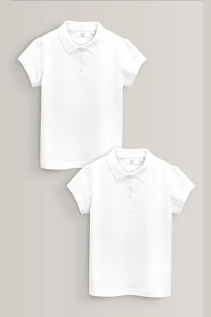 Next 100% Coton Manches courtes Polos 2 Lot (3-16ans)14 ans (164cm)