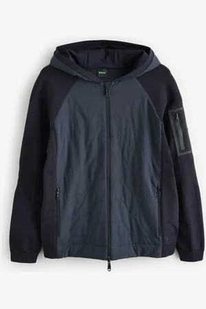HUGO BOSS Veste en maille avec rembourré sur le devantTrès très grand