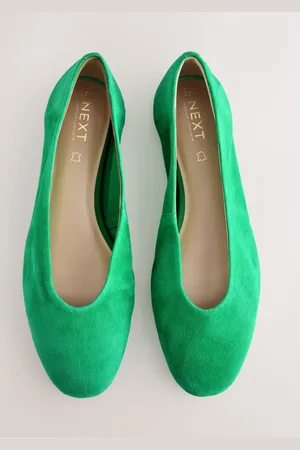 Next Forever Comfort Ballerine en cuir à bout rond6