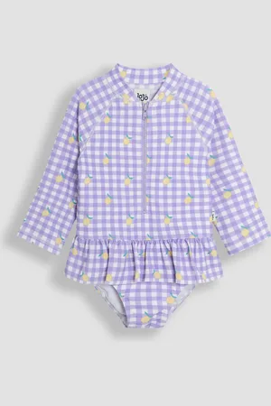 JoJo Maman Bébé Long Sleeve Swimsuit116122cm