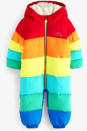 Little Bird Rainbow Striped Shower Resistant Snowsuit12 - Mois 18 (80 - 86cm)
