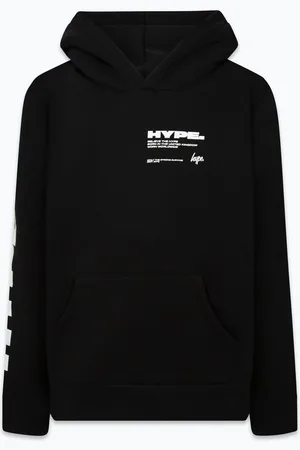 Hype . Kids Block Black Hoodie110116cm