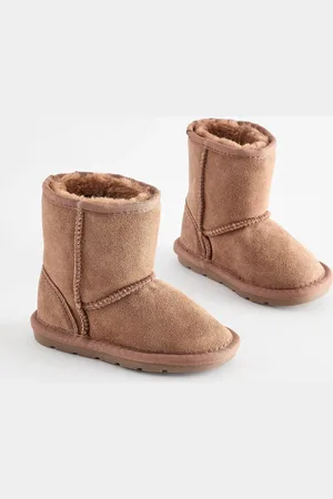 Next Bottes en daim à enfiler