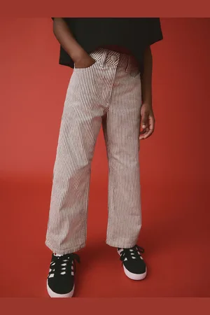 Next 100{Jeans à jambes larges en coton (3-16ans)128134cm