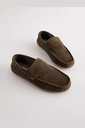 Next Mocassins en daim