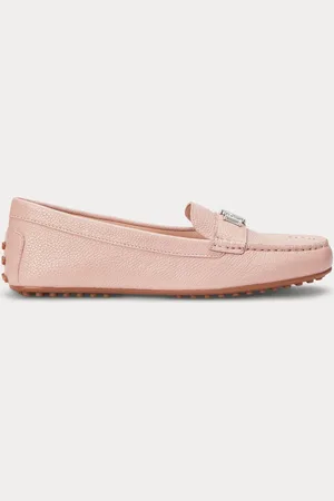 Ralph Lauren Barnsbury Pebbled Leather Mocassins Chaussureseu38