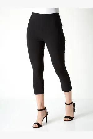 Roman Cropped Stretch Capri Trousers40