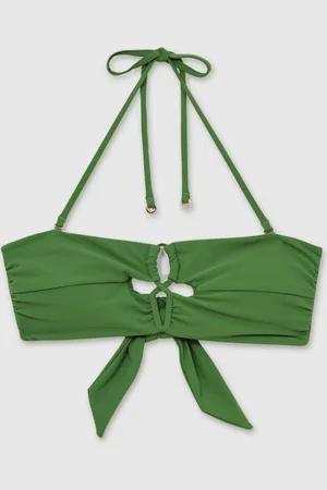 Reiss Ari Cut-Out V-Wire Bandeau Bikini Top42