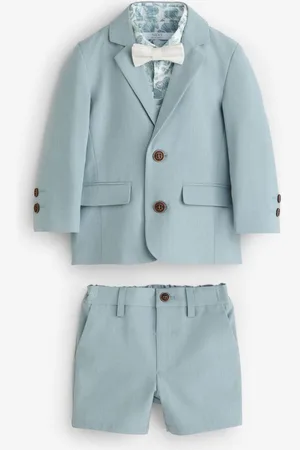 Next Blazer Shirt Shorts and Bow Tie Set (3mths-9yrs)4 - 5 ans (104 - 110cm)