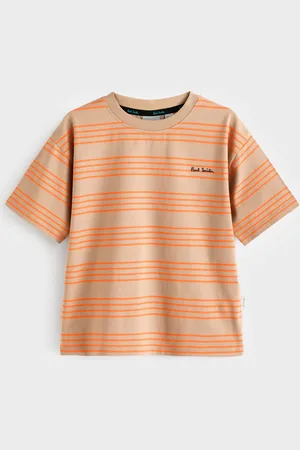 Paul Smith Garçons T-shirt rayé Manches courtes 100% coton surdimensionné6 - 7 ans (116 - 122cm)