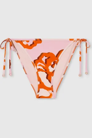 Reiss Tina - Bas de bikini imprimé à nouettes latérales44