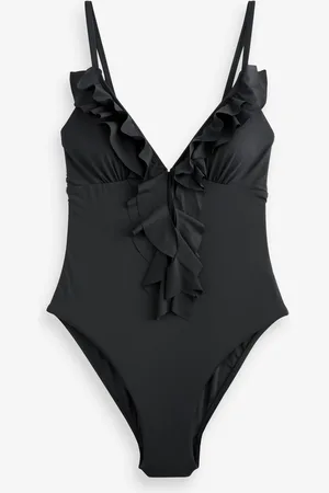 Next Maillot de bain coupe ventrale à volants en cascade36