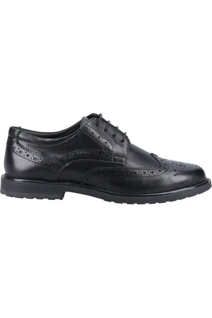 Hush Puppies Verity Brogue Black Patent Leather Shoeseu37