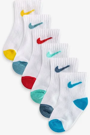 Nike Chaussettes de cheville Pop Couleur 6 Lot6 - Mois 12 (68 - 80cm)