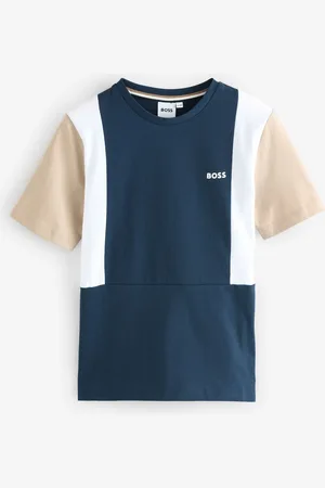 HUGO BOSS Colourblock Chest Logo Short Sleeve T-Shirt110116cm