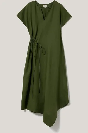 Jigsaw Robe mi-longue 100% Linen Channel38