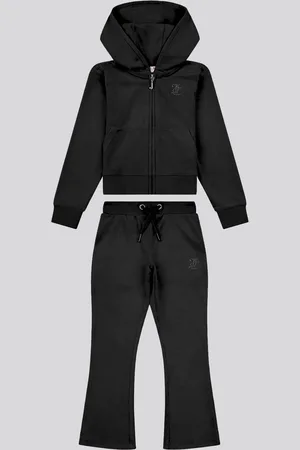 Juicy Couture Girls Diamante Zip-Thru Hoodie & Bootcut Joggers Set98104cm