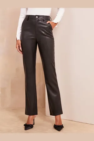 Friends Like These Pantalons en faux cuir Smart Coupe droite42