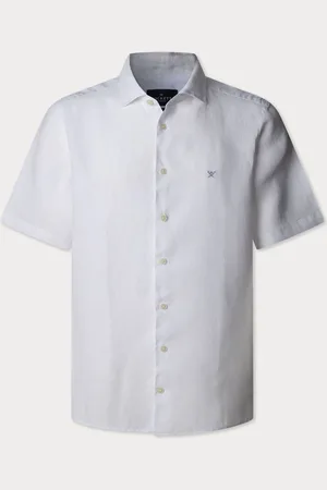 Hackett Chemises court manches en lin effet tie-dyepetit