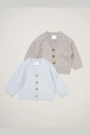Rock-a-bye Baby Boutique Rose tricotée Cardigans 2 PackJusqu