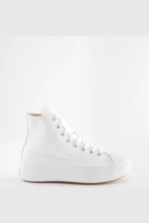 Converse Cuir à plateforme Chuck Taylor All Star Move