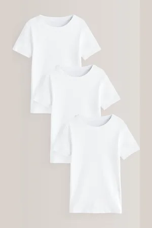 Next Gilets Manches courtes 100% coton 3 Pack (1.5-16ans)3 - 4 ans (98 - 104cm)