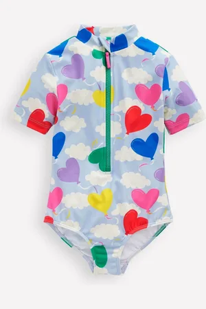 Boden Maillot de bain à manches courtes10 - 11 ans (140 - 146cm)