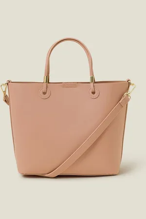 Accessorize Smooth Faux Leather HandbagUn an