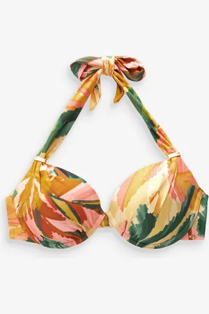 Next Haut de bikini rembourré à bretelles et halter à armatures90F