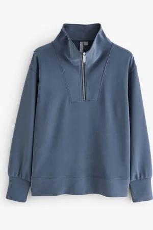 Sweaty Betty Sweat long Betty en sueur délavé au sable à demi-fermeture éclairxsmall