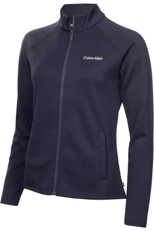 Calvin Klein Blue Blanco Full Zip Top42