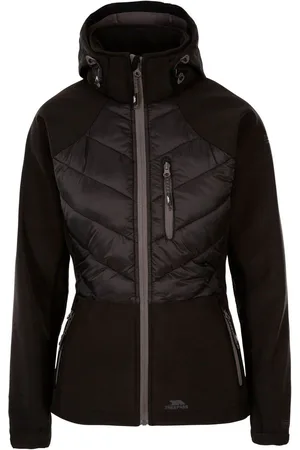 Trespass Female Elvira Softshell Black JacketM