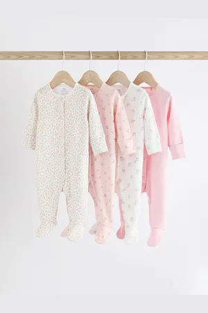 Next Combinaisons de nuit en coton 100% Bébé (0-2ans)Up to 1 Month (56cm)