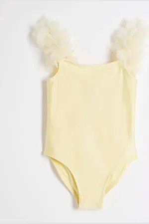 River Island Maillot de bain fleurs 3D fille104110cm