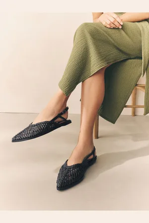 Next Sandales Forever Comfort en cuir à bout pointu et tissage à bride arrièreeu41