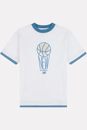New Balance Garçons 100% Cotton Hoops Graphic T-shirt12 - 13 ans (152 - 158cm)
