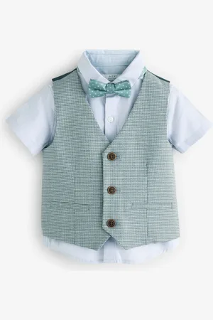 Next Ensemble gilet, chemise et cravate Naud (3mths-9yrs)3 - 4 ans (98 - 104cm)
