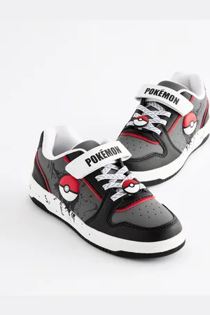 Next Pokémon One Strap Elastic Lace Trainers